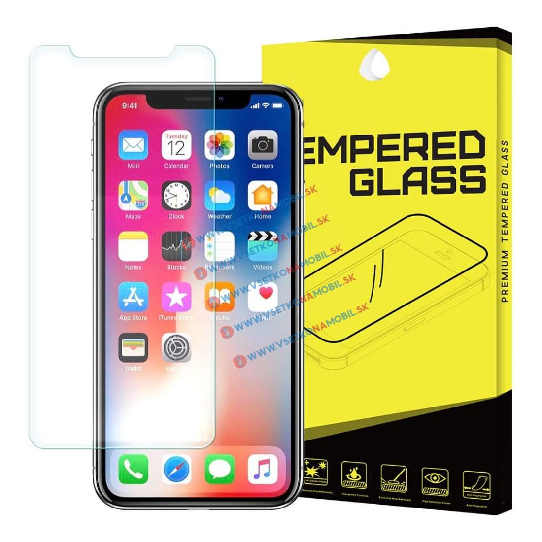 E-shop Tvrdené (temperované) sklo Apple iPhone X / XS / 11 Pro