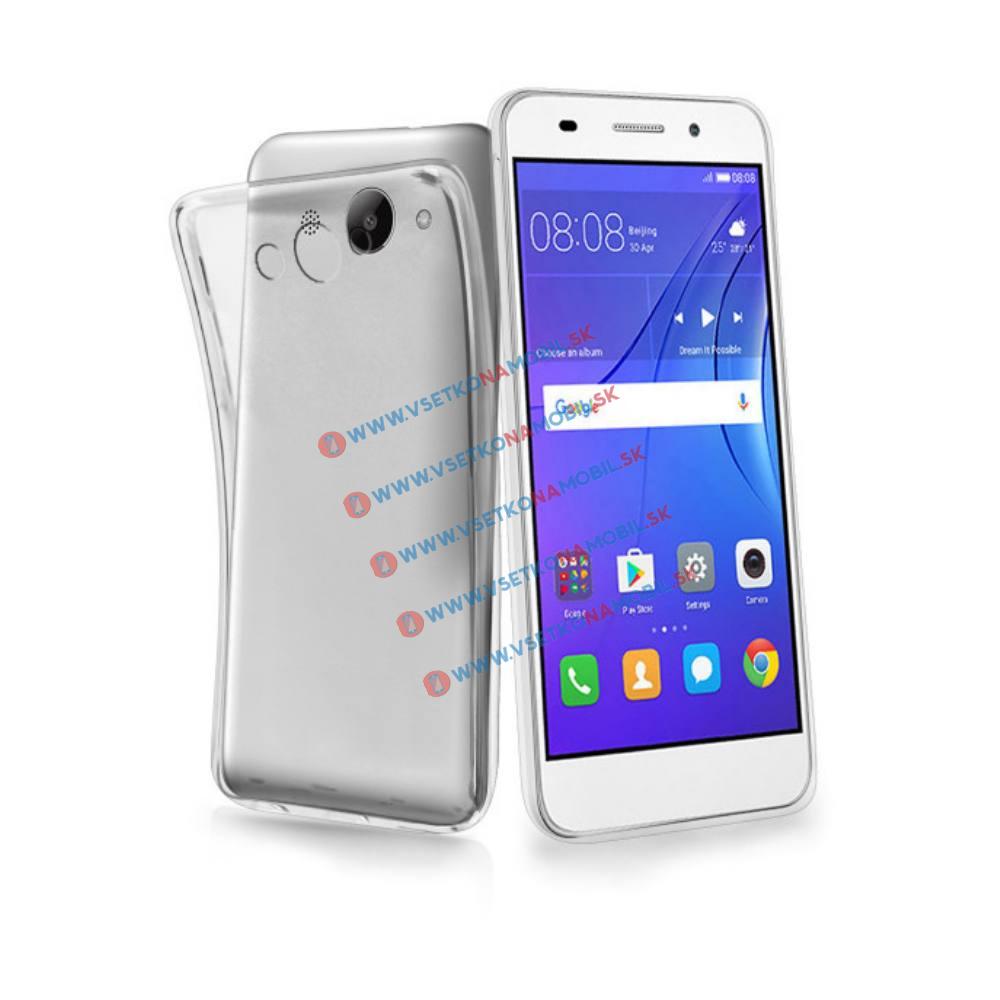 E-shop Silikónový obal Huawei Y3 2017 priehľadný