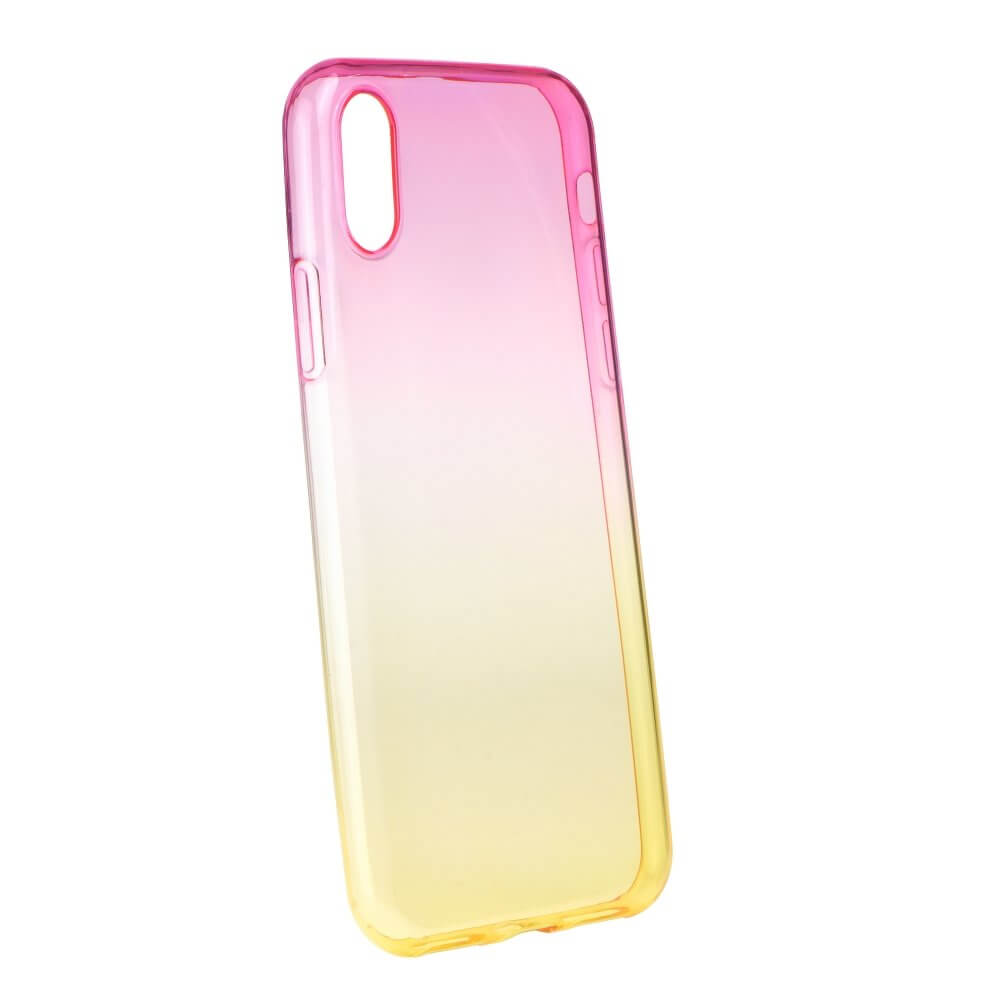 E-shop OMBRE Silikónový obal Apple iPhone X / XS ružový