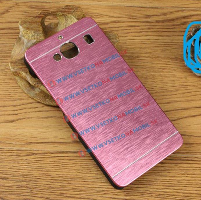 FORCELL Hliníkový obal Samsung Galaxy A7 ružový