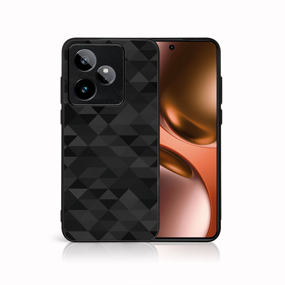 E-shop MY ART Ochranný kryt pre Realme GT 7T 5G BLACK TRIANGLES (232)