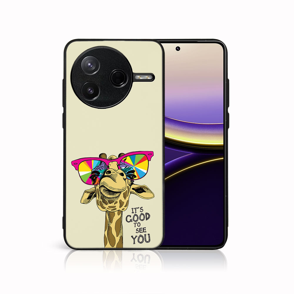 E-shop MY ART Ochranný kryt pre Xiaomi Poco F7 Pro GIRAFFE (180)