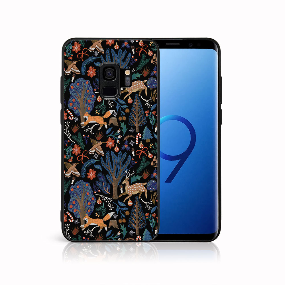 E-shop MY ART Obal s vianočným dizajnom Samsung Galaxy S9 WINTER (071)