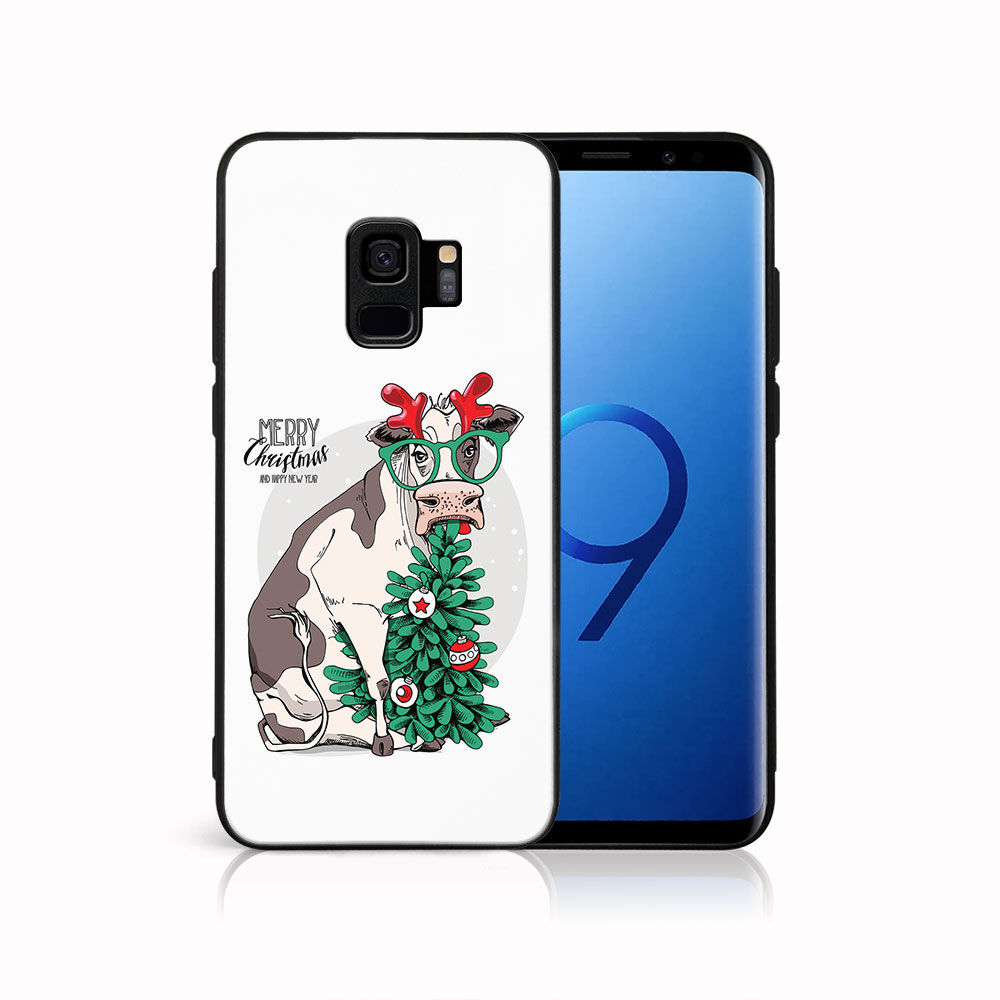 E-shop MY ART Obal s vianočným dizajnom Samsung Galaxy S9 MERRY CHRISTMAS (074)