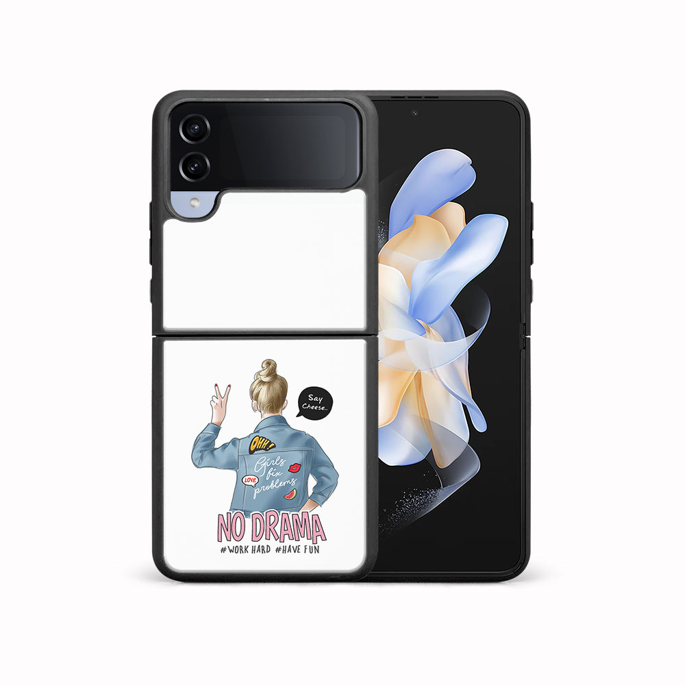 E-shop MY ART Ochranný kryt pre Samsung Galaxy Z Flip4 5G NO DRAMA (138)
