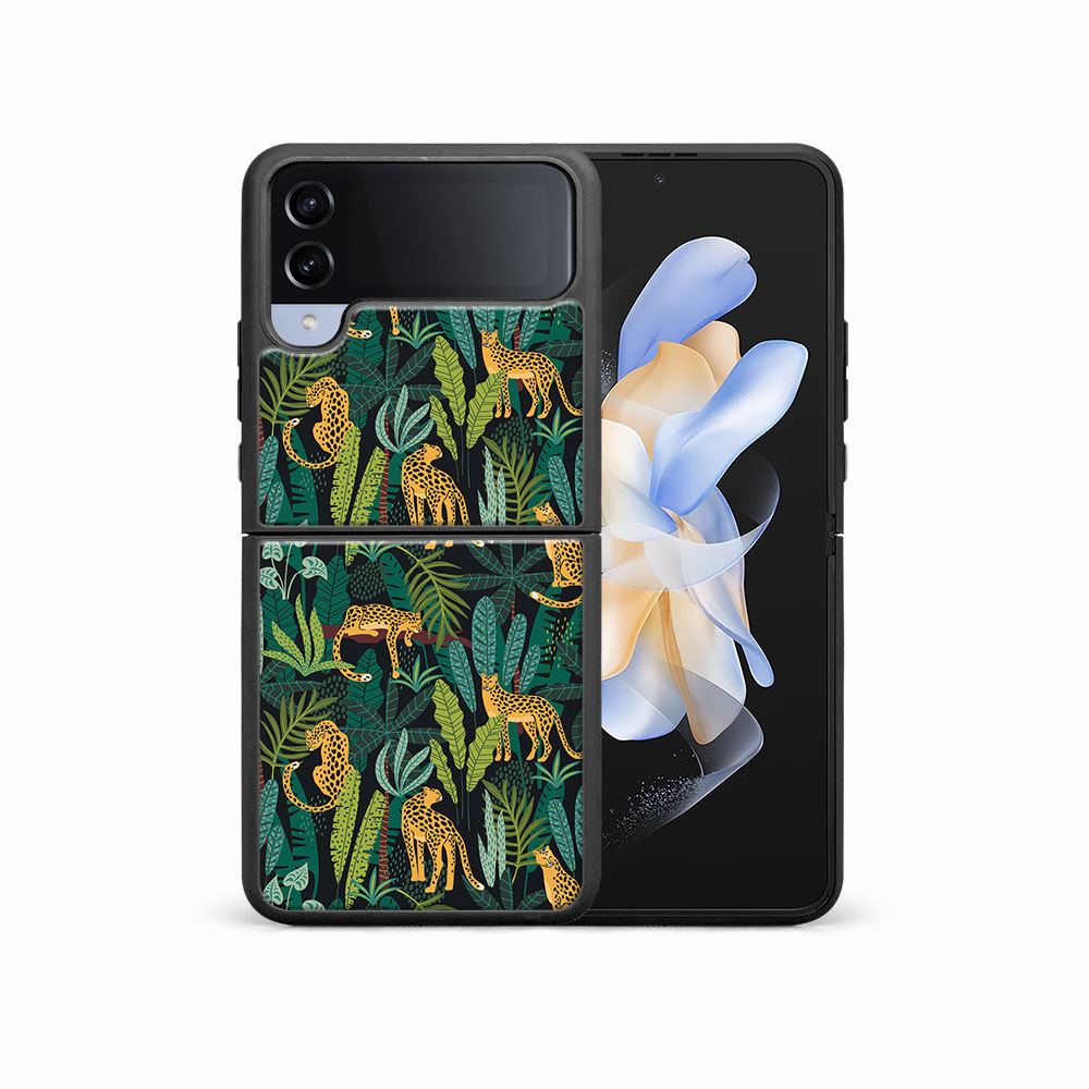 E-shop MY ART Ochranný kryt pre Samsung Galaxy Z Flip4 5G LEOPARD (239)