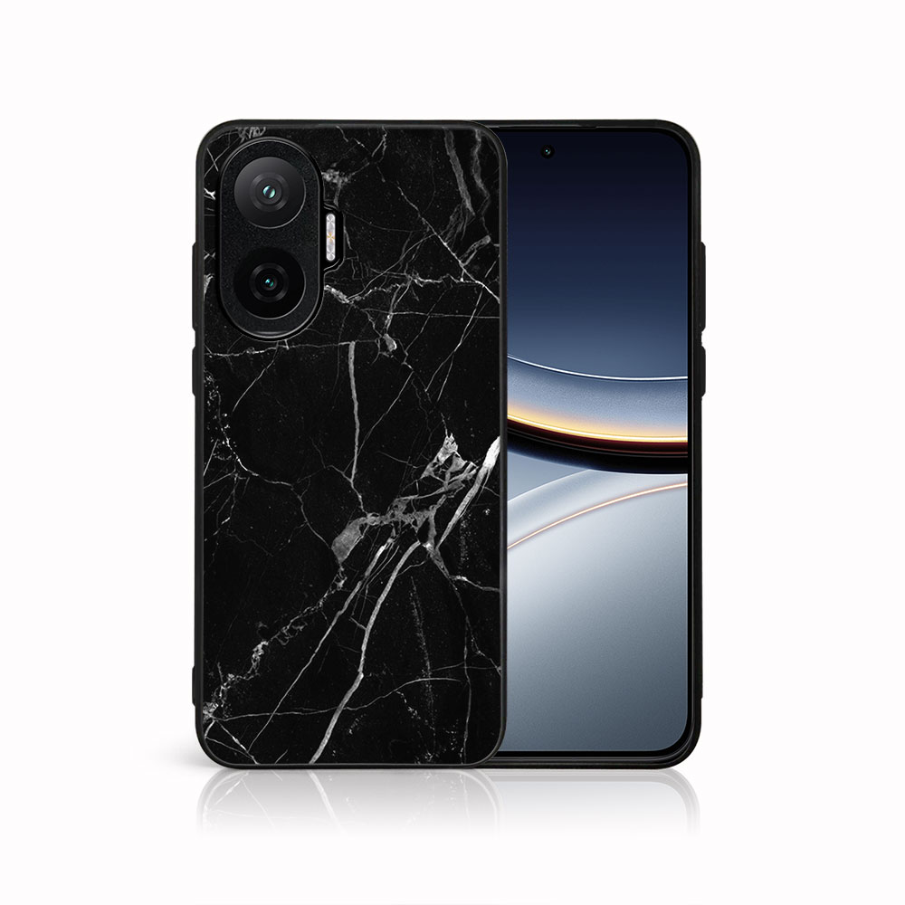 E-shop MY ART Ochranný kryt pre Xiaomi Poco F7 BLACK MARBLE (142)