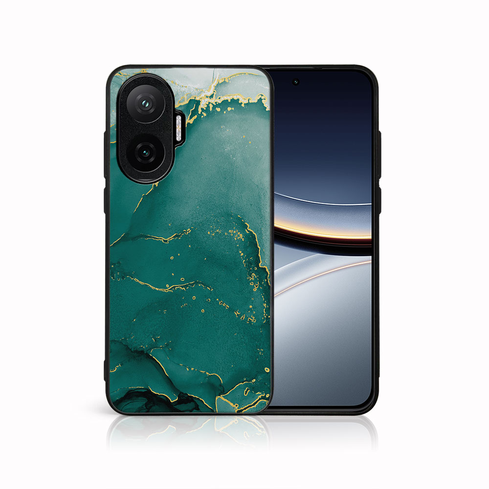 E-shop MY ART Ochranný kryt pre Xiaomi Poco F7 GREEN MARBLE (145)