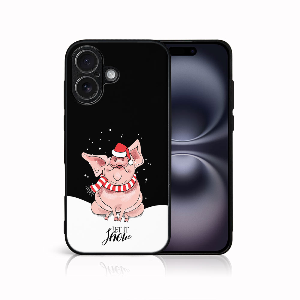 E-shop MY ART Kryt s vianočným dizajnom Apple iPhone 17 LET IT SNOW (075)