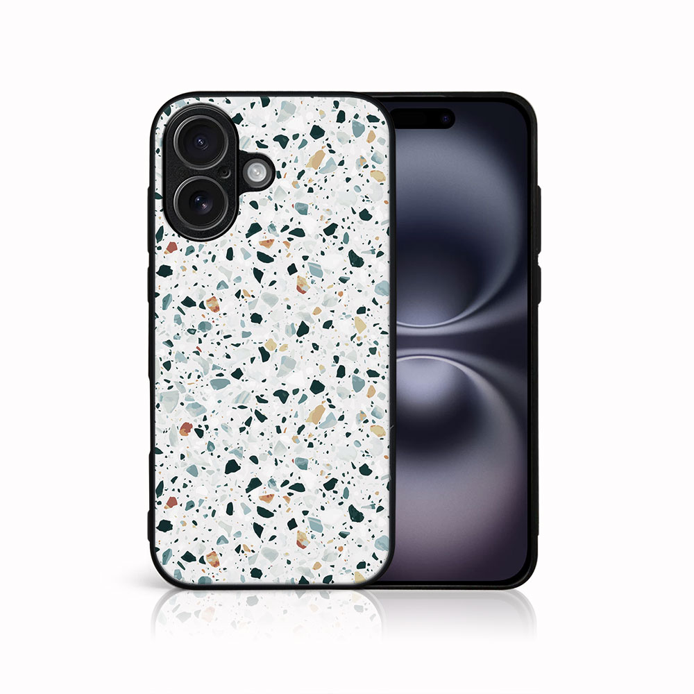 E-shop MY ART Ochranný kryt pre Apple iPhone 17 GREY TERRAZZO (163)