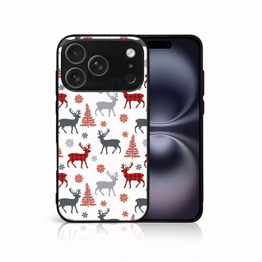 E-shop MY ART Kryt s vianočným dizajnom Apple iPhone 17 Pro DEER (068)