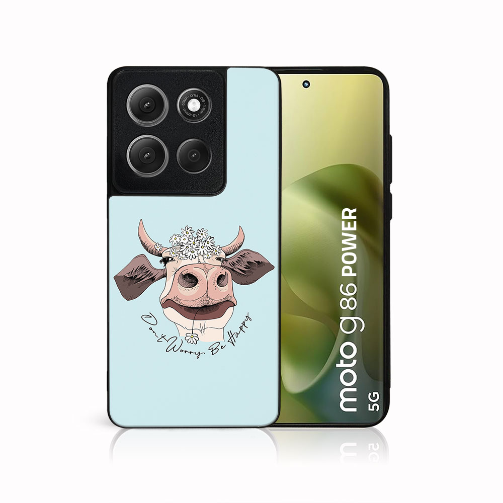 E-shop MY ART Ochranný kryt pre Motorola Moto G86 Power 5G HAPPY COW (181)