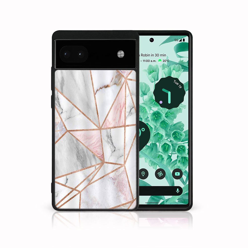 E-shop MY ART Ochranný kryt pre Google Pixel 6a PINK MARBLE (143)