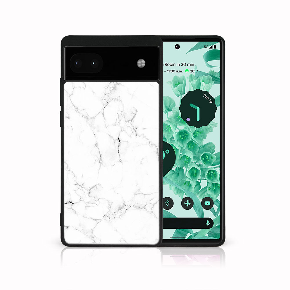 E-shop MY ART Ochranný kryt pre Google Pixel 6a WHITE MARBLE (144)
