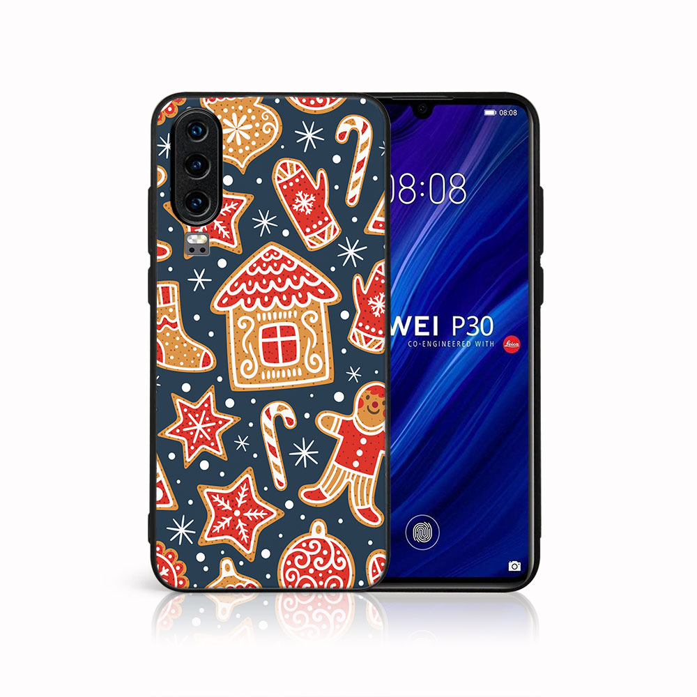 E-shop MY ART Obal s vianočným dizajnom Huawei P30 CHRISTMAS (069)