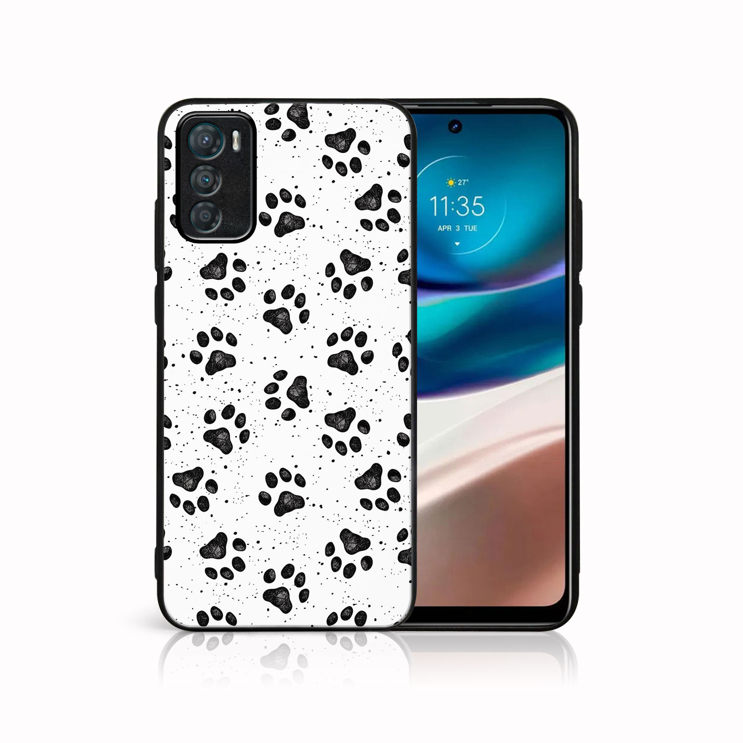 E-shop MY ART Ochranný kryt pre Motorola Moto G42 PAWS (185)