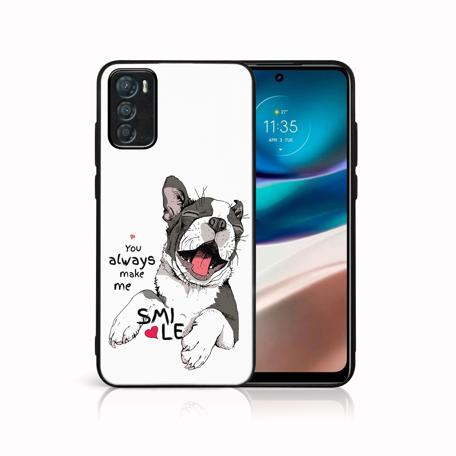 E-shop MY ART Ochranný kryt pre Motorola Moto G42 SMILE (189)