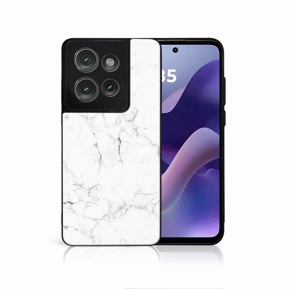 E-shop MY ART Ochranný kryt pre Motorola Moto G86 5G WHITE MARBLE (144)