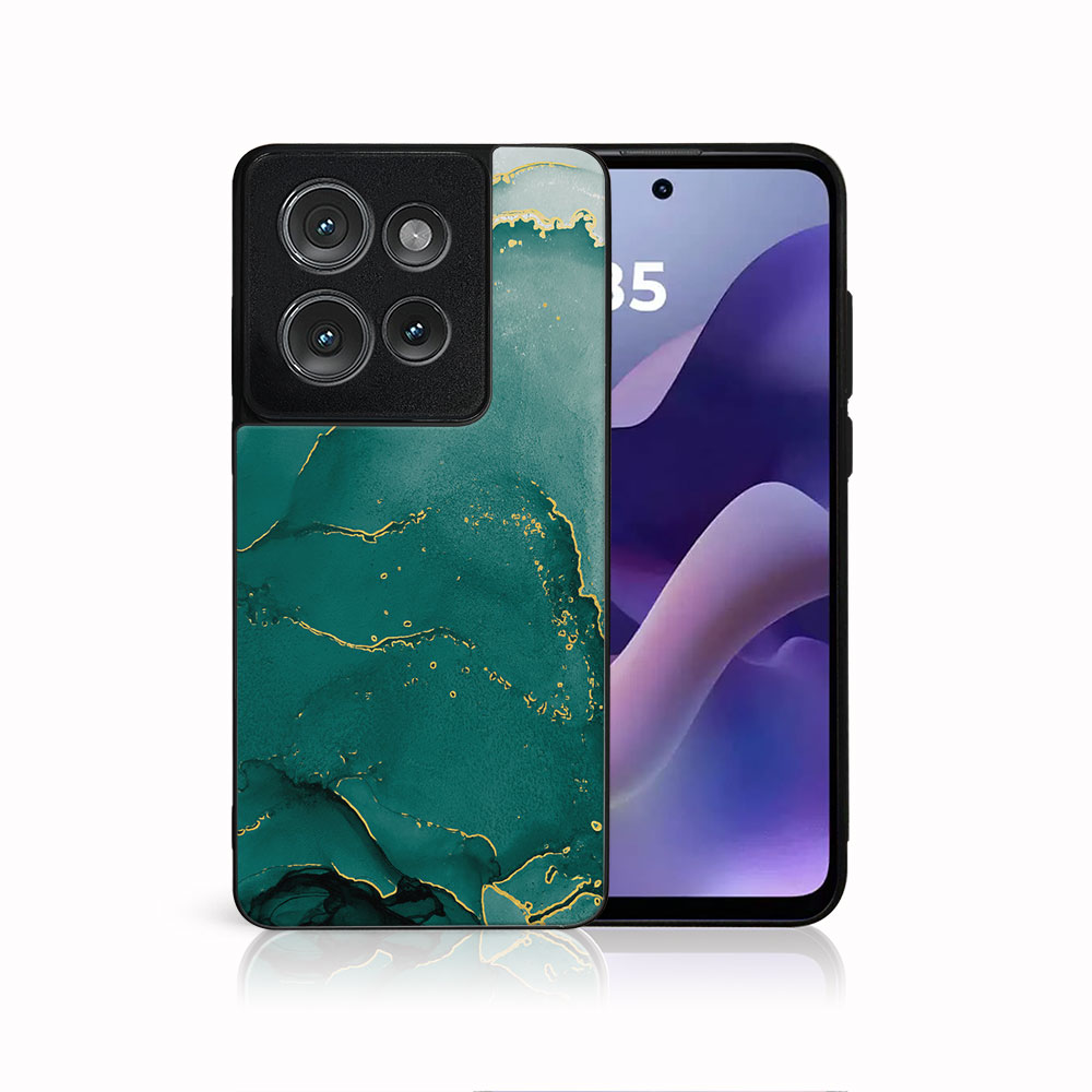 E-shop MY ART Ochranný kryt pre Motorola Moto G56 5G GREEN MARBLE (145)
