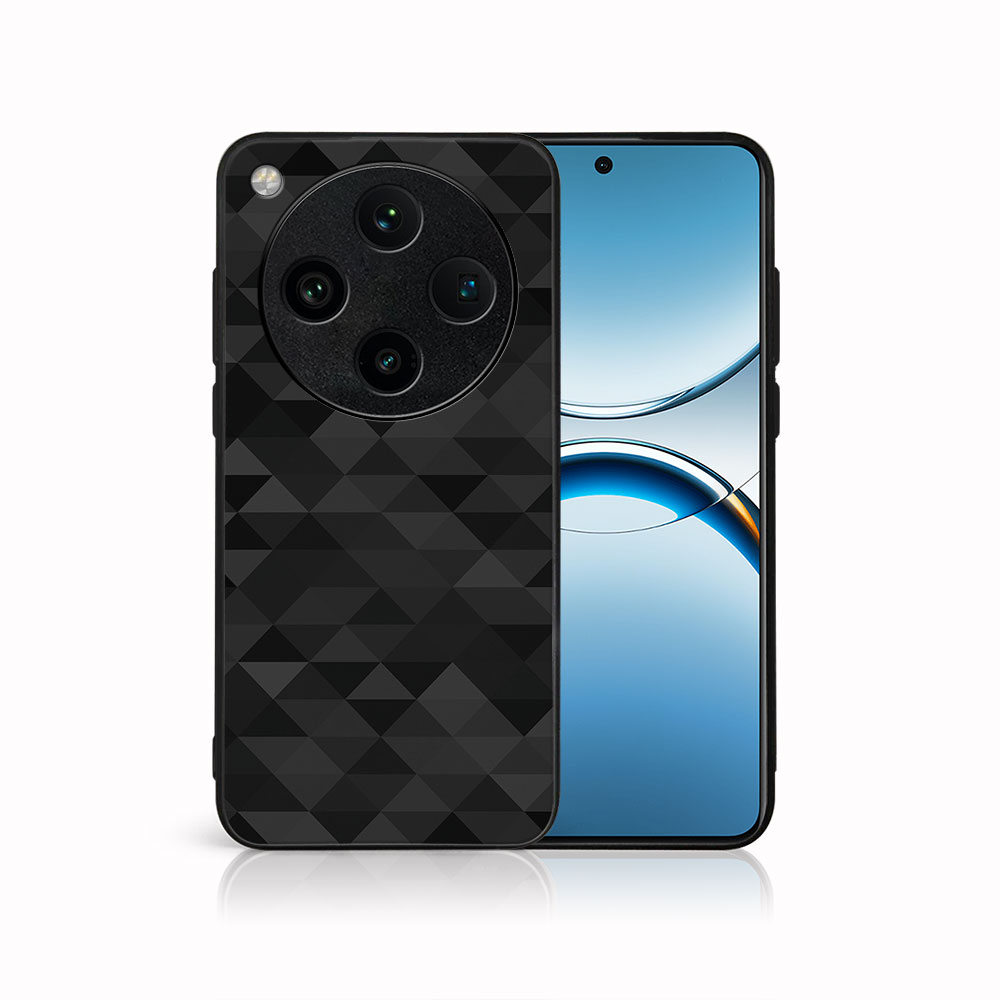 E-shop MY ART Ochranný kryt pre Oppo Find X8 Pro 5G BLACK TRIANGLES (232)
