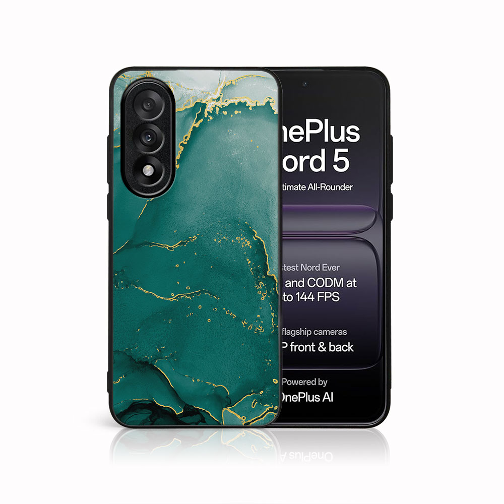 E-shop MY ART Ochranný kryt pre OnePlus Nord 5 5G GREEN MARBLE (145)