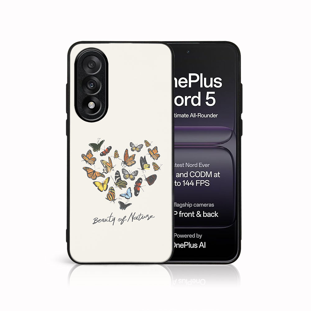 E-shop MY ART Ochranný kryt pre OnePlus Nord 5 5G BUTTERFLIES (240)