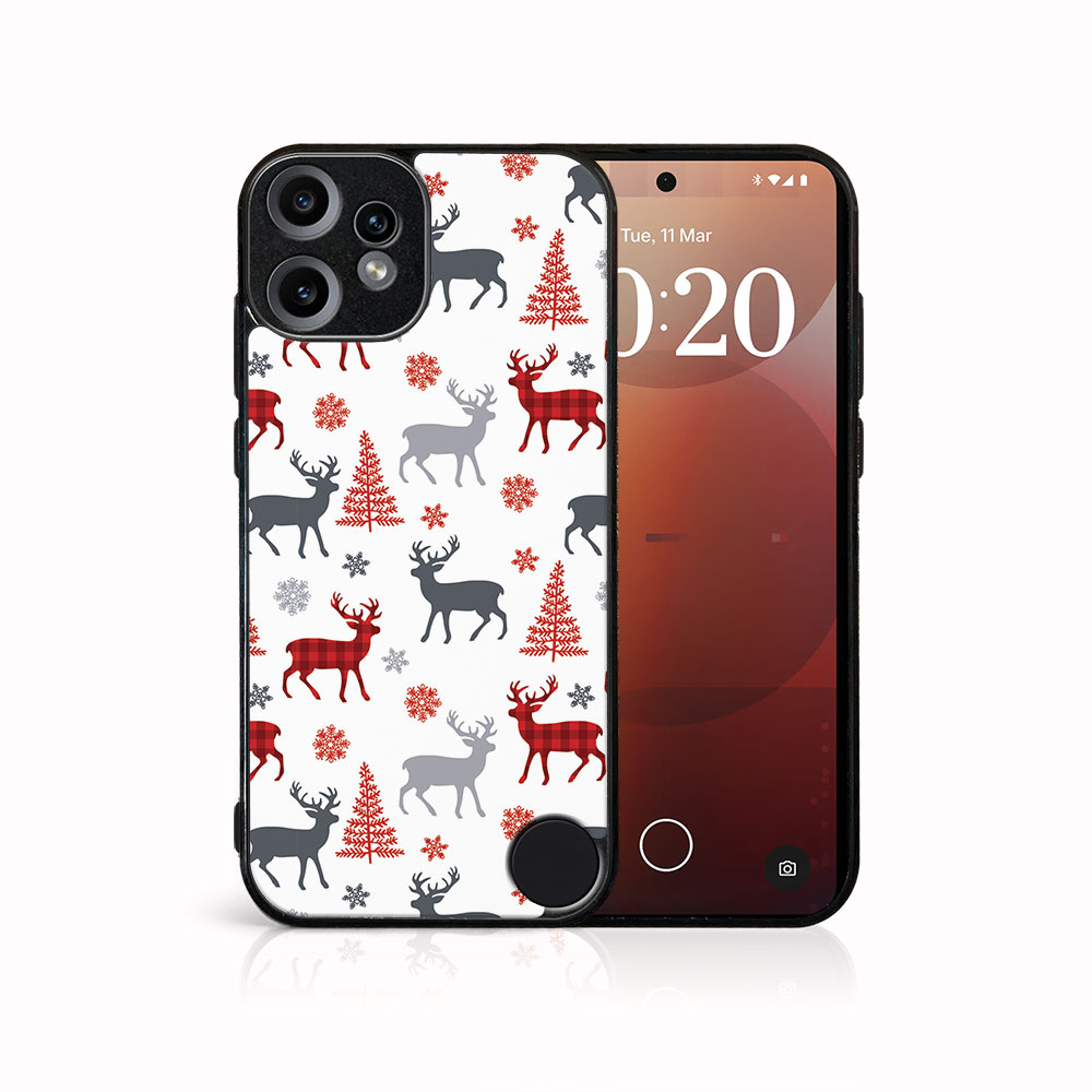E-shop MY ART Kryt s vianočným dizajnom CMF Phone 2 Pro DEER (068)