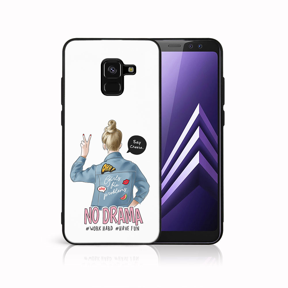 E-shop MY ART Ochranný kryt pre Samsung Galaxy A8 2018 (A530) NO DRAMA (138)
