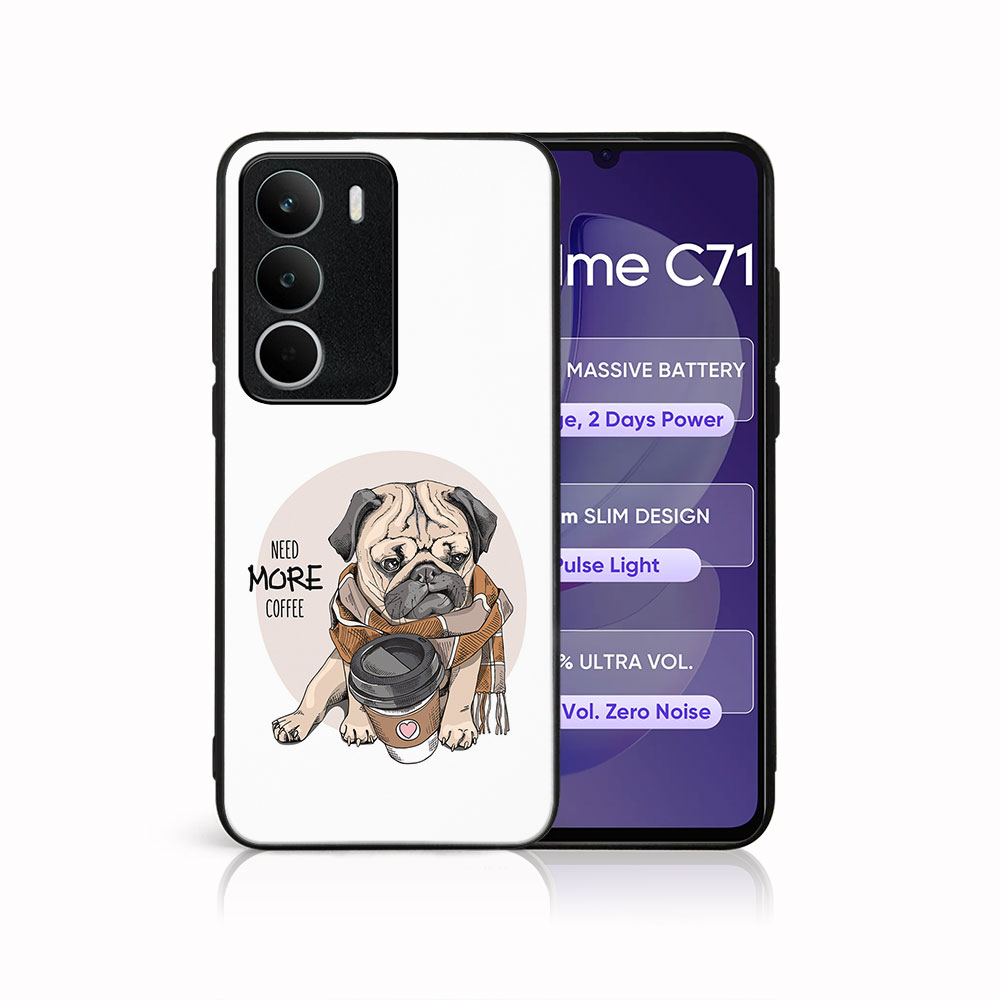 E-shop MY ART Ochranný kryt pre Realme C71 MORE COFFEE (184)
