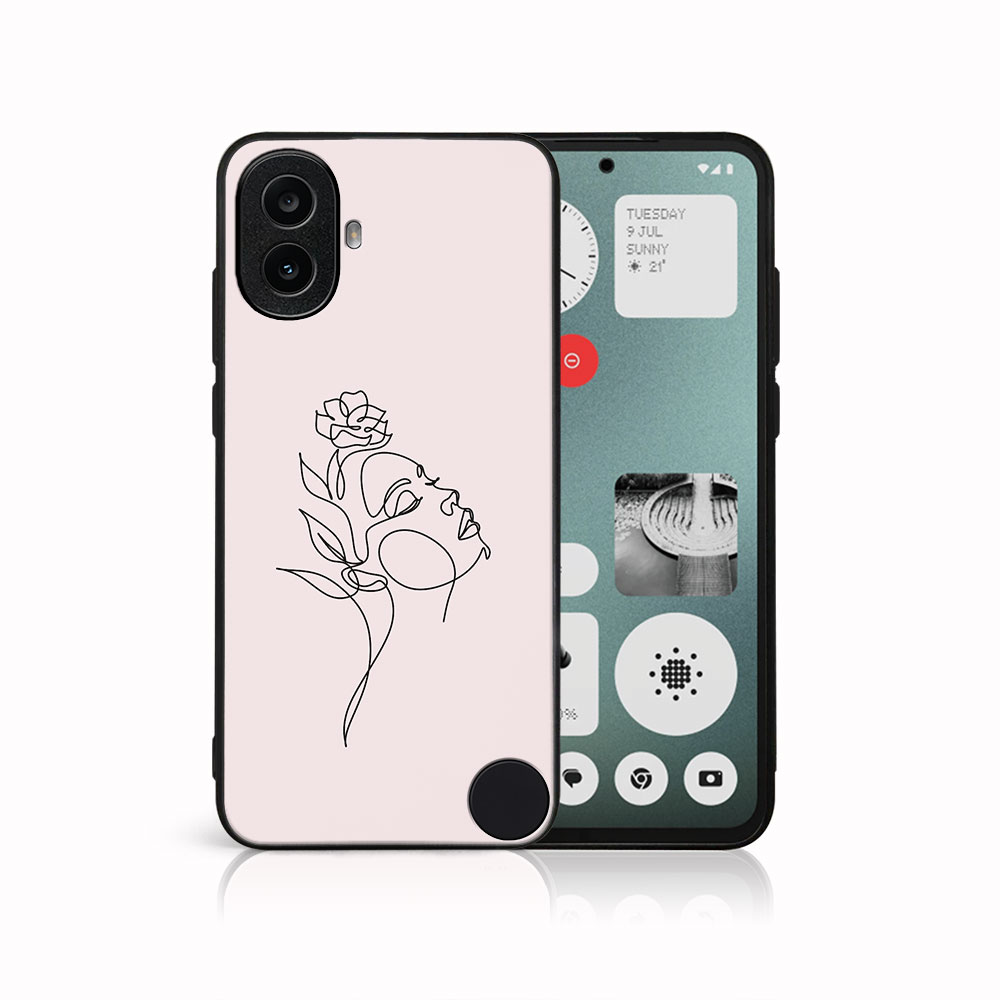 E-shop MY ART Ochranný kryt pre CMF Phone 1 ROSE GIRL (198)