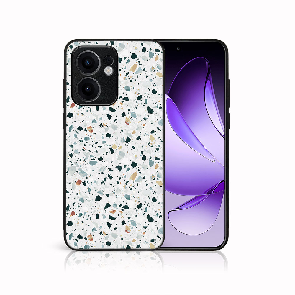 E-shop MY ART Ochranný kryt pre Oppo Reno13 F 5G / Reno13 FS 5G GREY TERRAZZO (163)