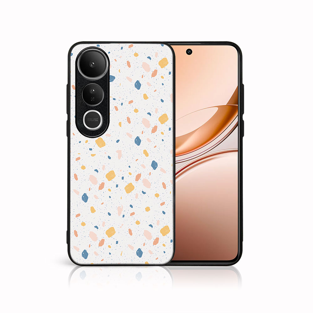 E-shop MY ART Ochranný kryt pre Vivo V50 Lite ORANGE TERRAZZO (165)