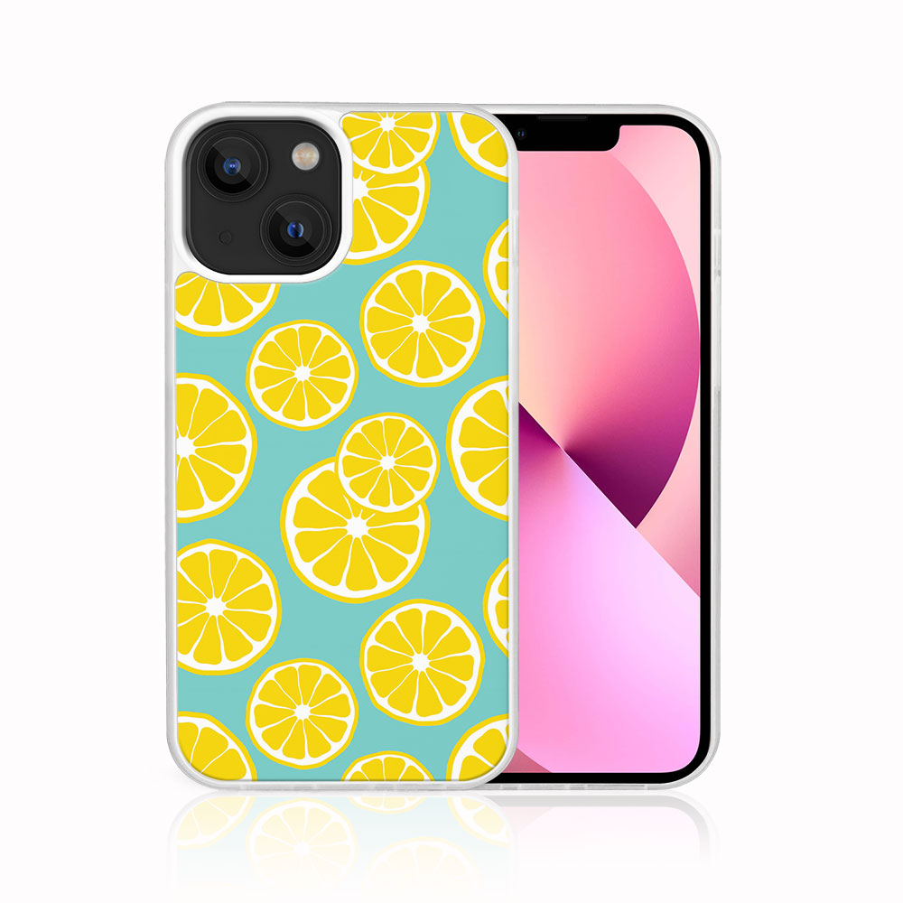 E-shop MY ART Silikónový obal Apple iPhone 13 LEMON (121)