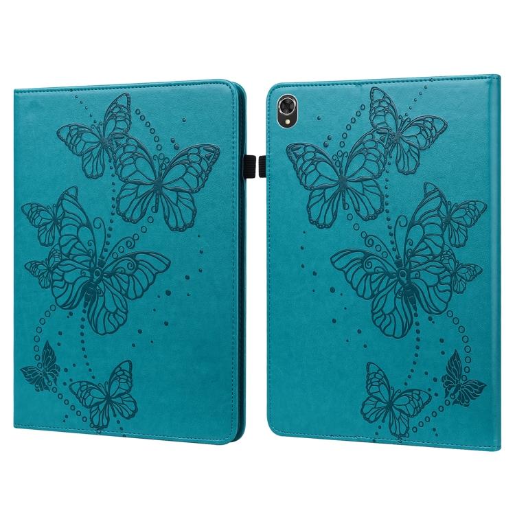 E-shop ART BUTTERFLIES Zaklápacie puzdro Lenovo Tab K10 modré