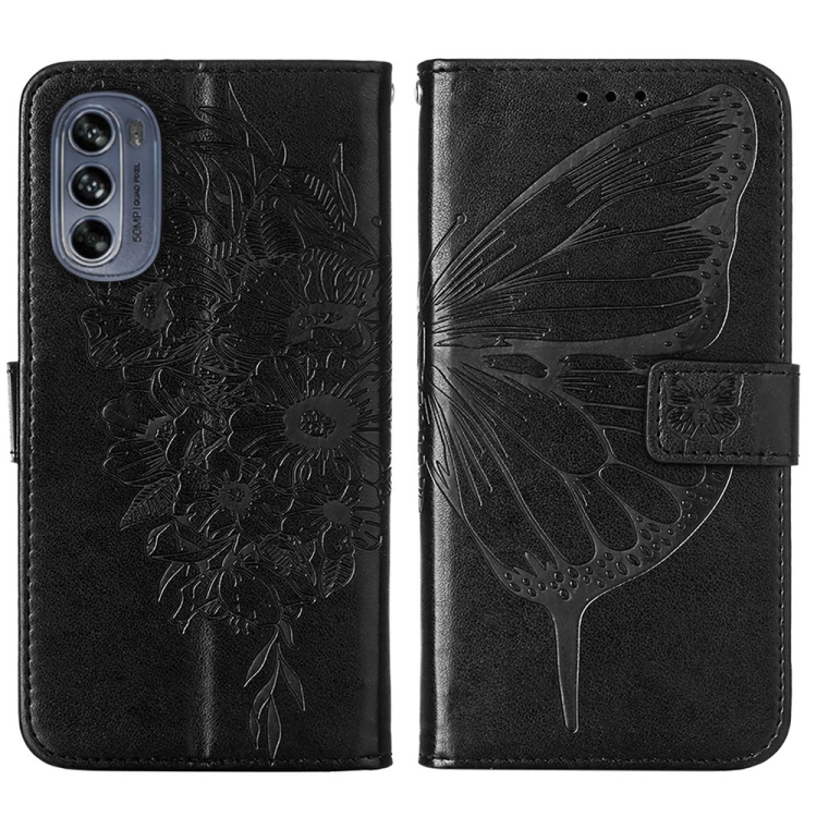 E-shop ART BUTTERFLY Peňaženkový kryt Motorola Moto G62 5G čierny