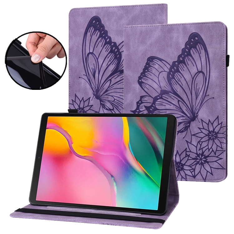 E-shop ART BUTTERFLY Zaklápacie puzdro Amazon Kindle Paperwhite 4 / 3 / 2 / 1 fialové