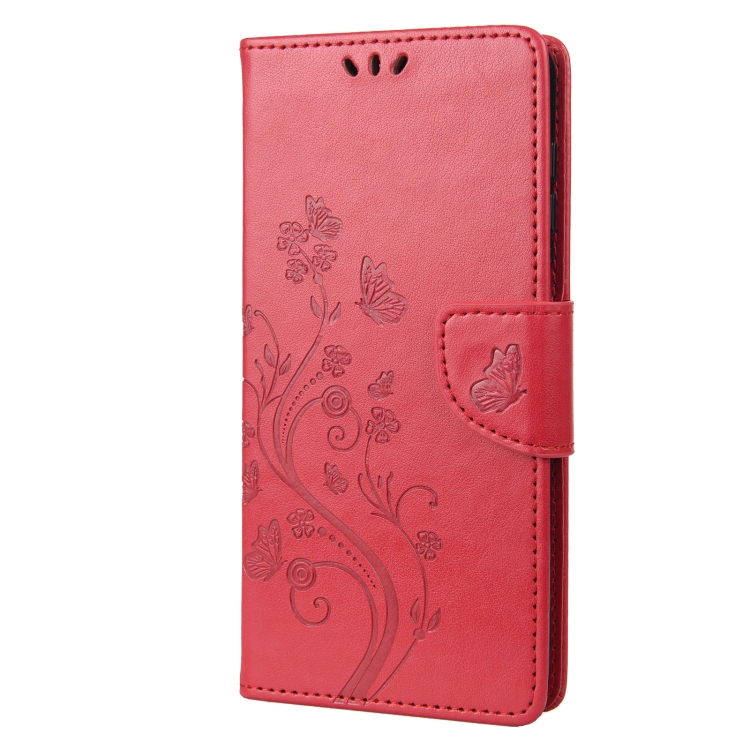 E-shop ART FLORAL Peňaženkový kryt OnePlus 10T 5G červený