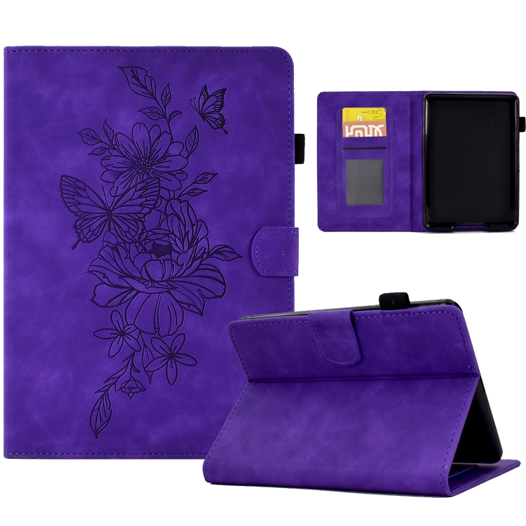 E-shop ART FLOWER Zaklápacie puzdro Amazon Kindle 11. generácia 2022 / 2024 fialové
