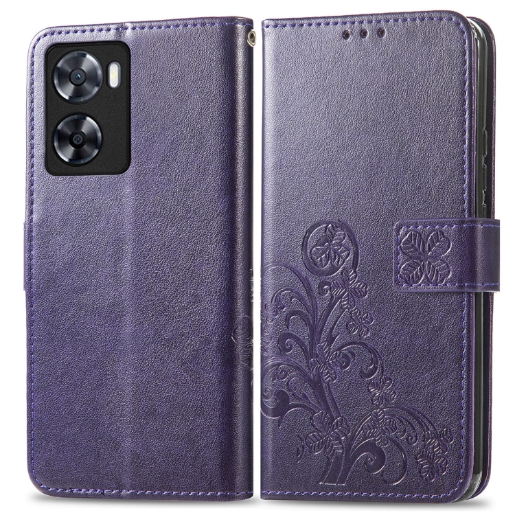 E-shop ART FLOWERS Peňaženkový kryt Oppo A57 fialový