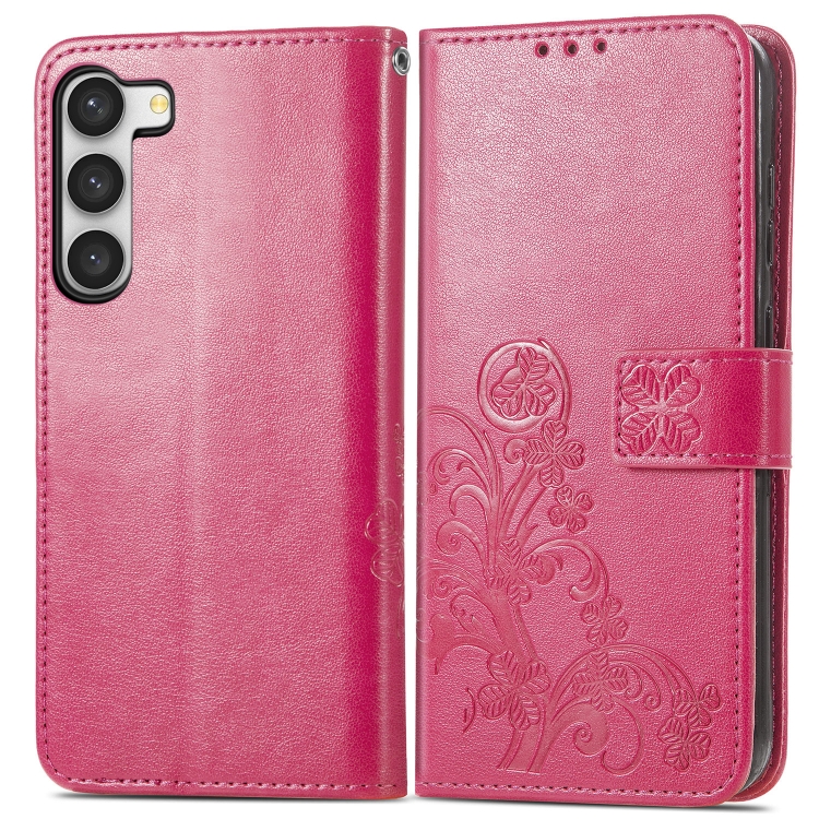 E-shop ART FLOWERS Peňaženkový kryt Samsung Galaxy S23 Plus 5G tmavoružový