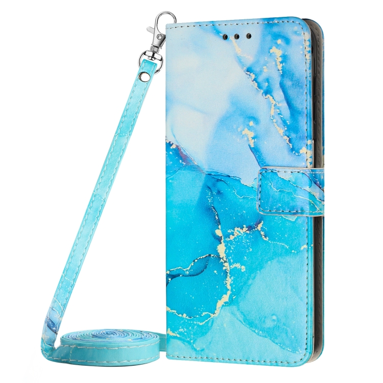 E-shop ART MARBLE Peňaženkový kryt s remienkom Xiaomi 13 BLUE