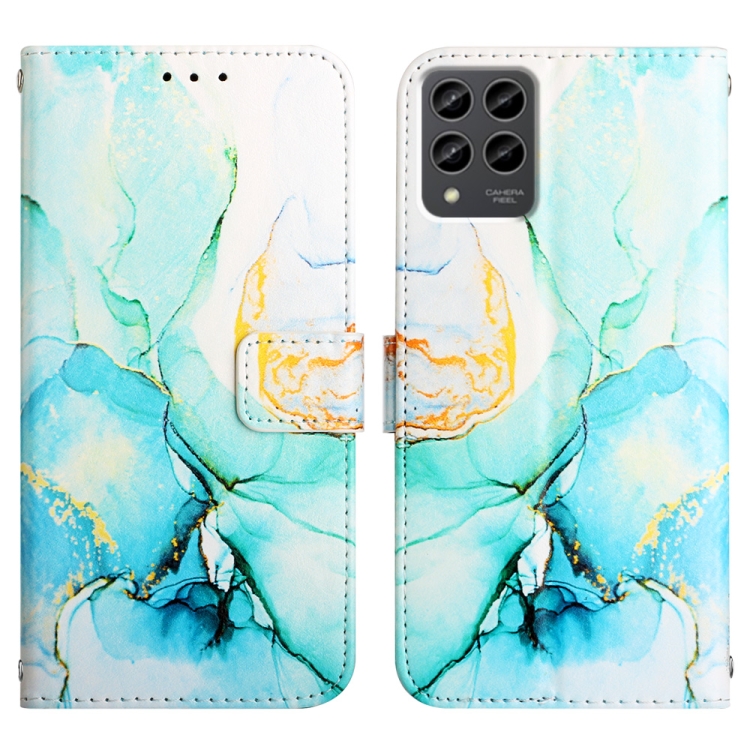 E-shop ART MARBLE Peňaženkový kryt T Phone Pro / T Phone Pro 2023 GREEN
