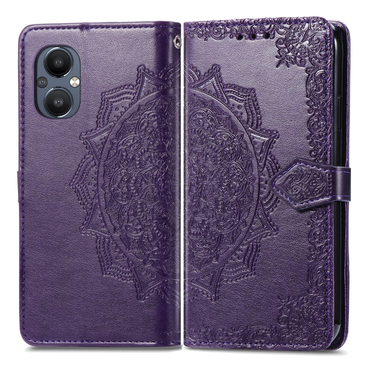 VSETKONAMOBIL 39670
ART Peňaženkový kryt OnePlus Nord N20 5G ORNAMENT fialový