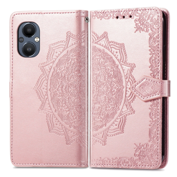 VSETKONAMOBIL 39669
ART Peňaženkový kryt OnePlus Nord N20 5G ORNAMENT ružový