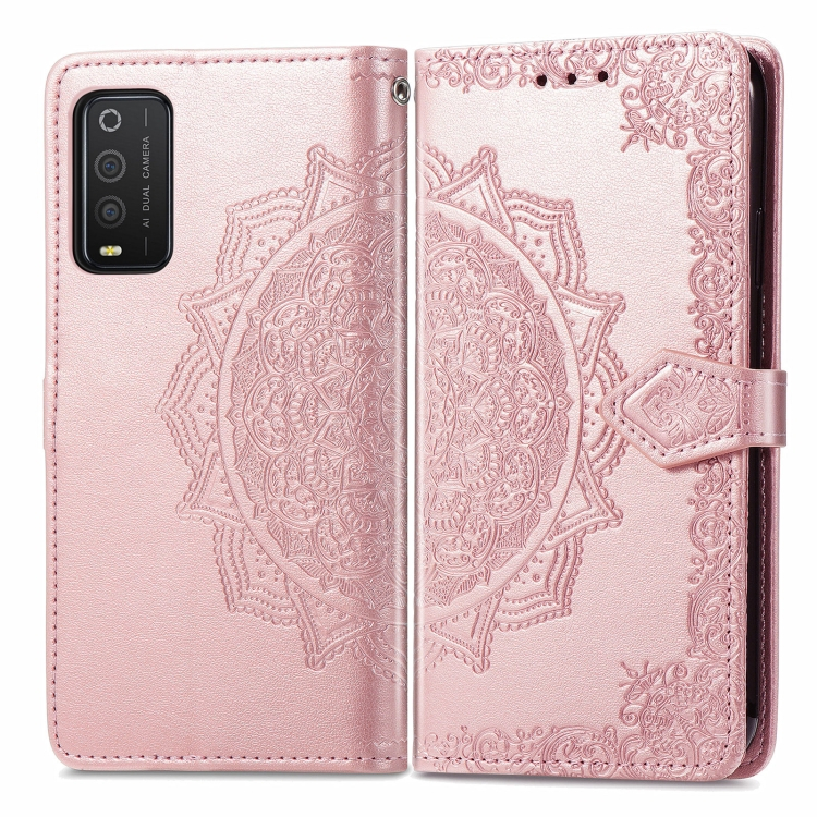 E-shop ART Peňaženkový kryt TCL 205 ORNAMENT ružový