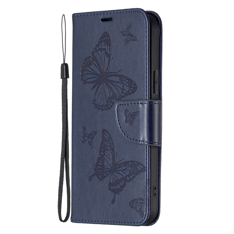 E-shop ART Peňaženkový kryt Xiaomi 13 Lite BUTTERFLIES modrý