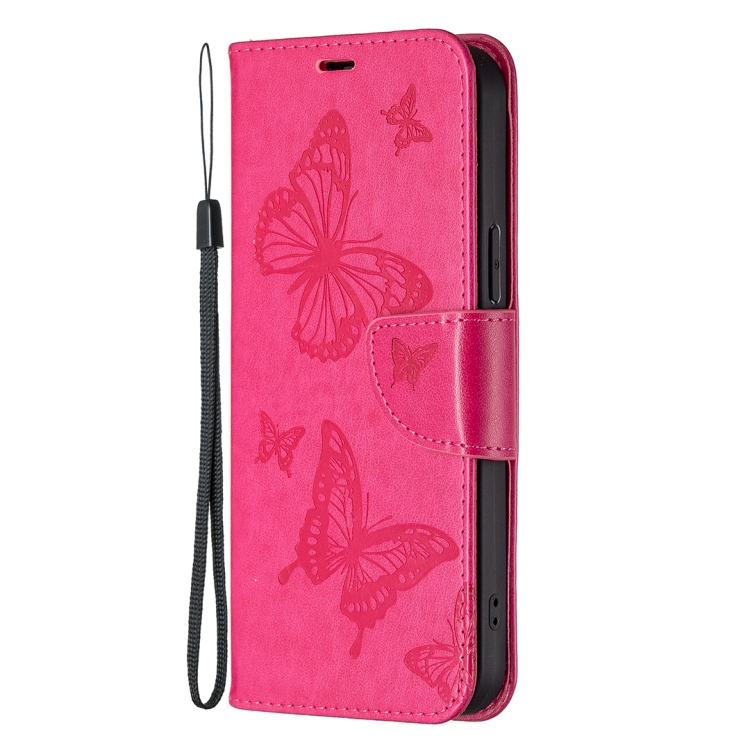 E-shop ART Peňaženkový kryt Xiaomi 13 Lite BUTTERFLIES ružový