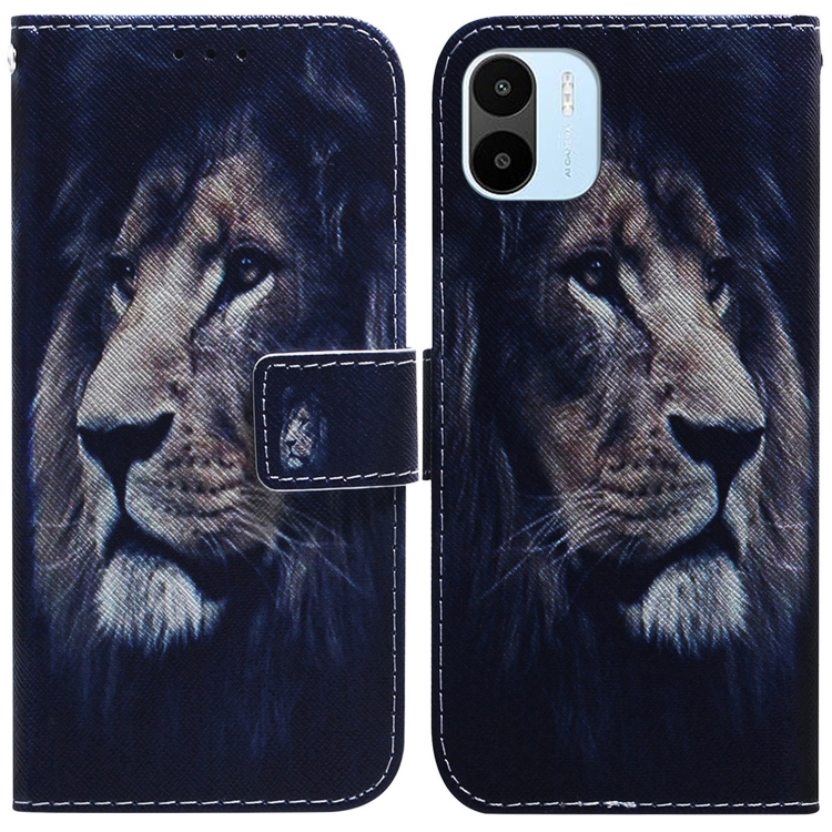 E-shop ART Peňaženkový kryt Xiaomi Redmi A1 / Redmi A2 LION