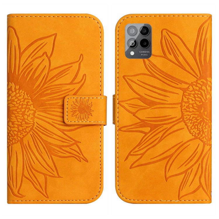E-shop ART SUNFLOWER Peňaženkové puzdro s remienkom T Phone Pro / T Phone Pro 2023 žlté