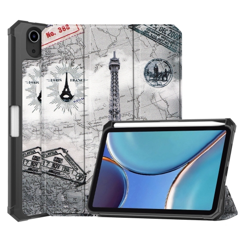 FORCELL ART Zaklápací obal Apple iPad mini 2021 PARIS